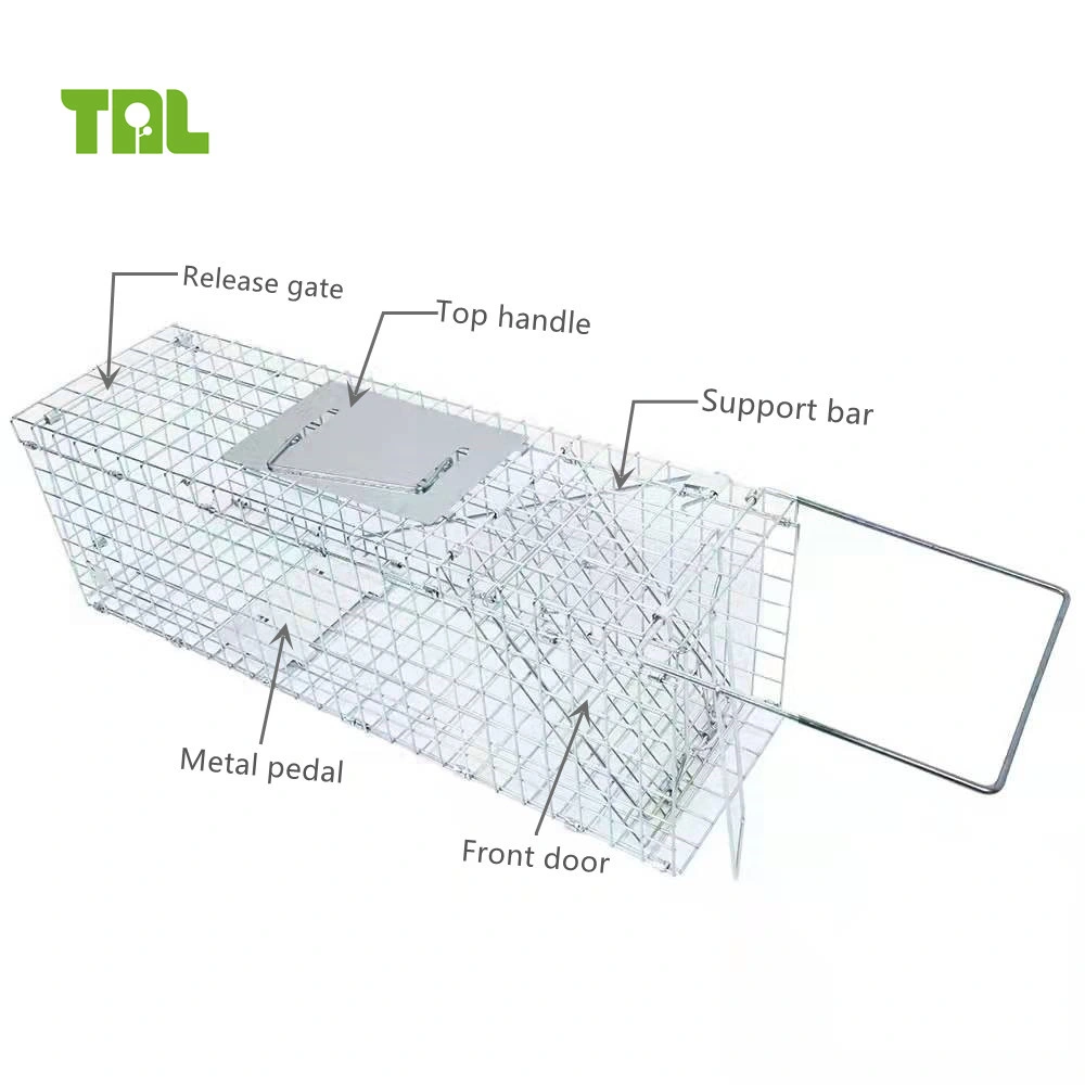 Best Popular Summer Product Animal Trap Wildlife Hunting Trap Cat Cage
