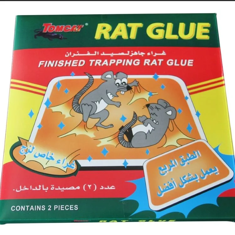 Environmental Friendly Plastic Mouse Glue Board Custom Size Rodent Pest Control Mouse Mice Rat Trap Glue Sticky Pad Boards Pest Control Mice Pad Large Mouse