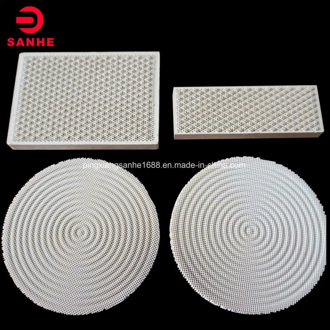Infrared Burner Plate Manufacturer Porous Honeycomb Ceramic Plate for Burning Stove