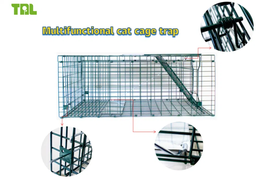 Best Popular Summer Product Animal Trap Wildlife Hunting Trap Cat Cage