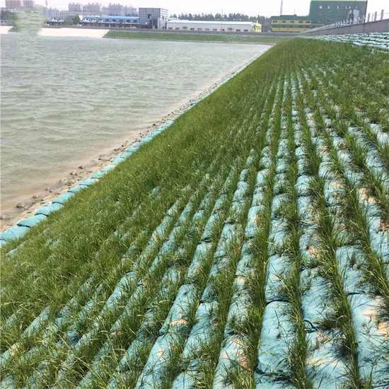 Beige Color PP Nonwoven Geobag Used for Erosion Control System