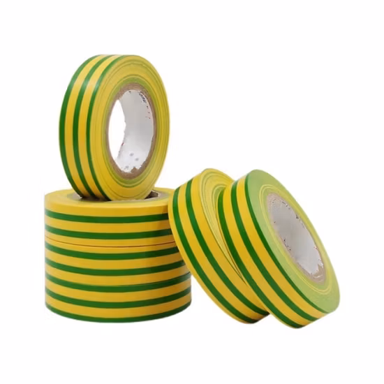 High Voltage Electric Insulation PVC Tape Roll Electrical Insulating PVC Tape