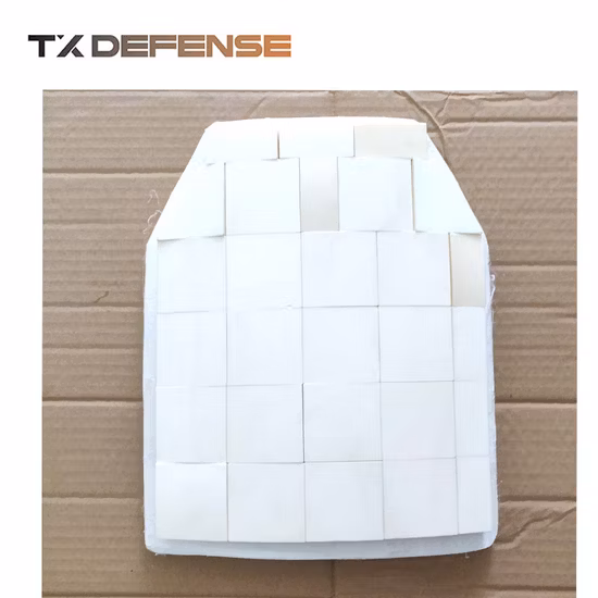 Military Supplies Nij Iiia/Iv Level Pe+Aluminum Oxide Alumina Ceramic Body Armor Bulletproof Plate